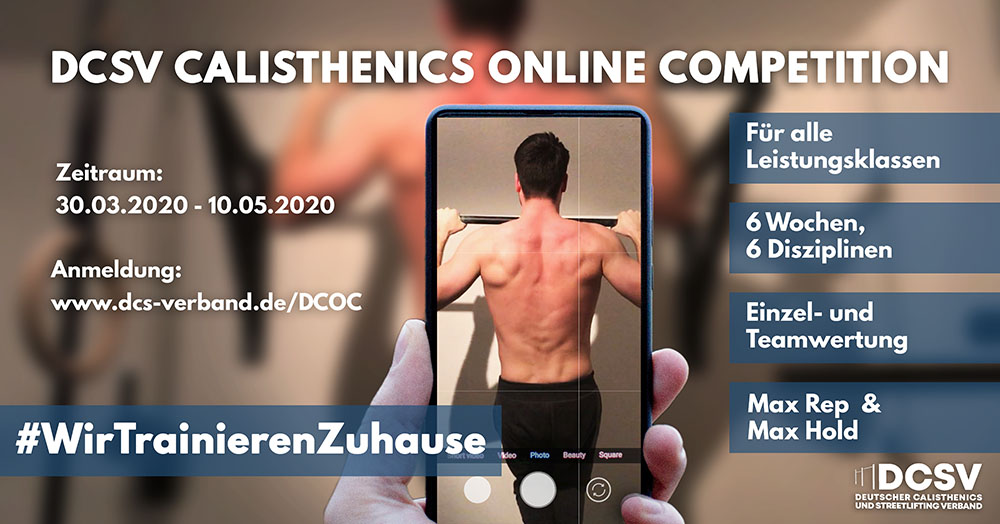 You are currently viewing DCSV Calisthenics Online Competition während Covid-19