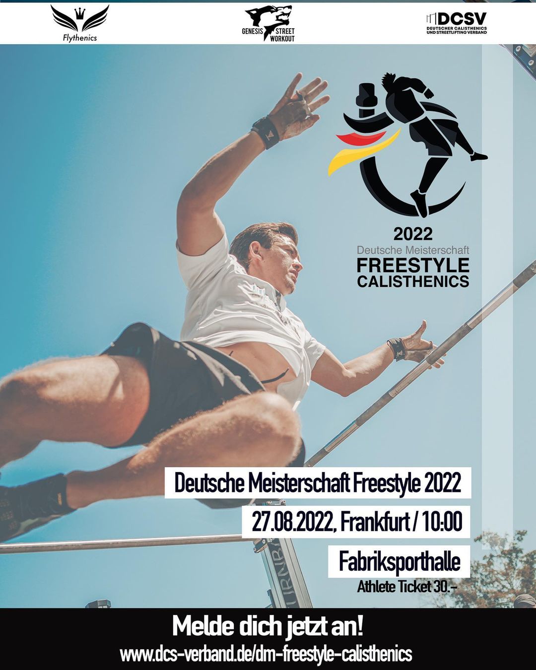 Read more about the article Deutsche Meisterschaft Freestyle Calisthenics 2022 Frankfurt