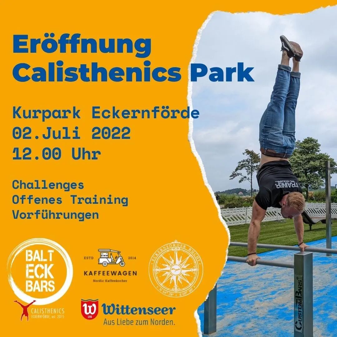 Read more about the article Calisthenics Parkeröffnung Eckernförde