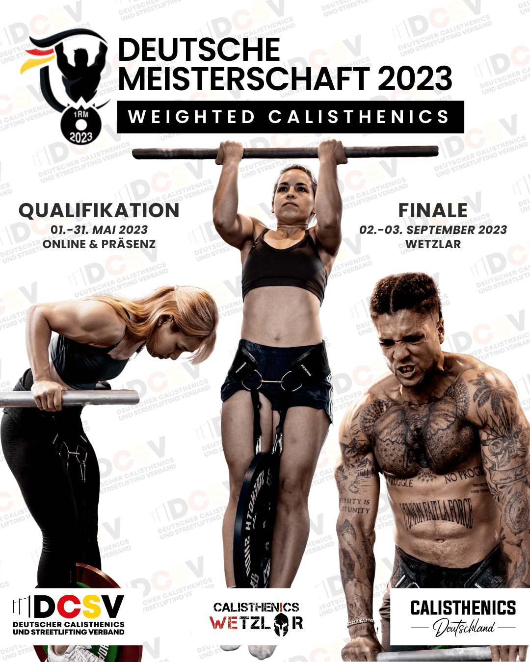 Read more about the article Deutsche Meisterschaft Weighted Calisthenics 2023 Wetzlar