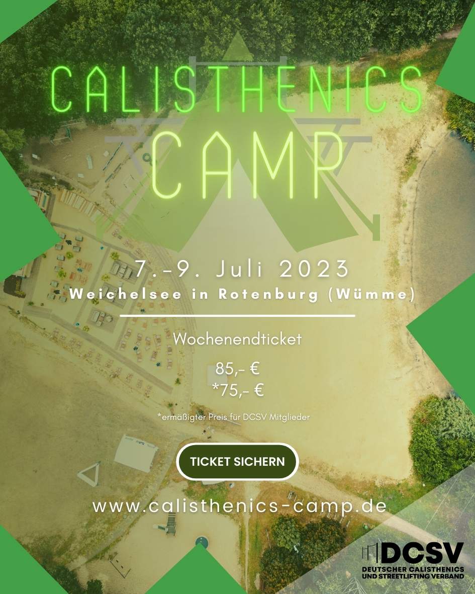 Read more about the article Calisthenics Camp 2023 Webseite online