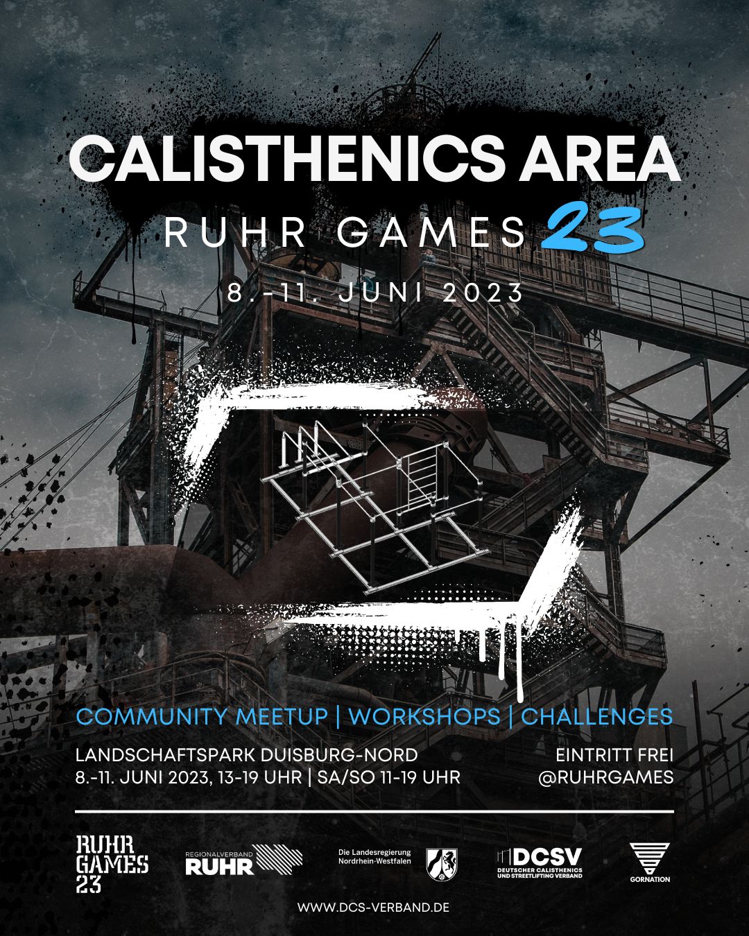 Read more about the article Ruhr Games 2023 X Calisthenics | Meet Up Duisburg